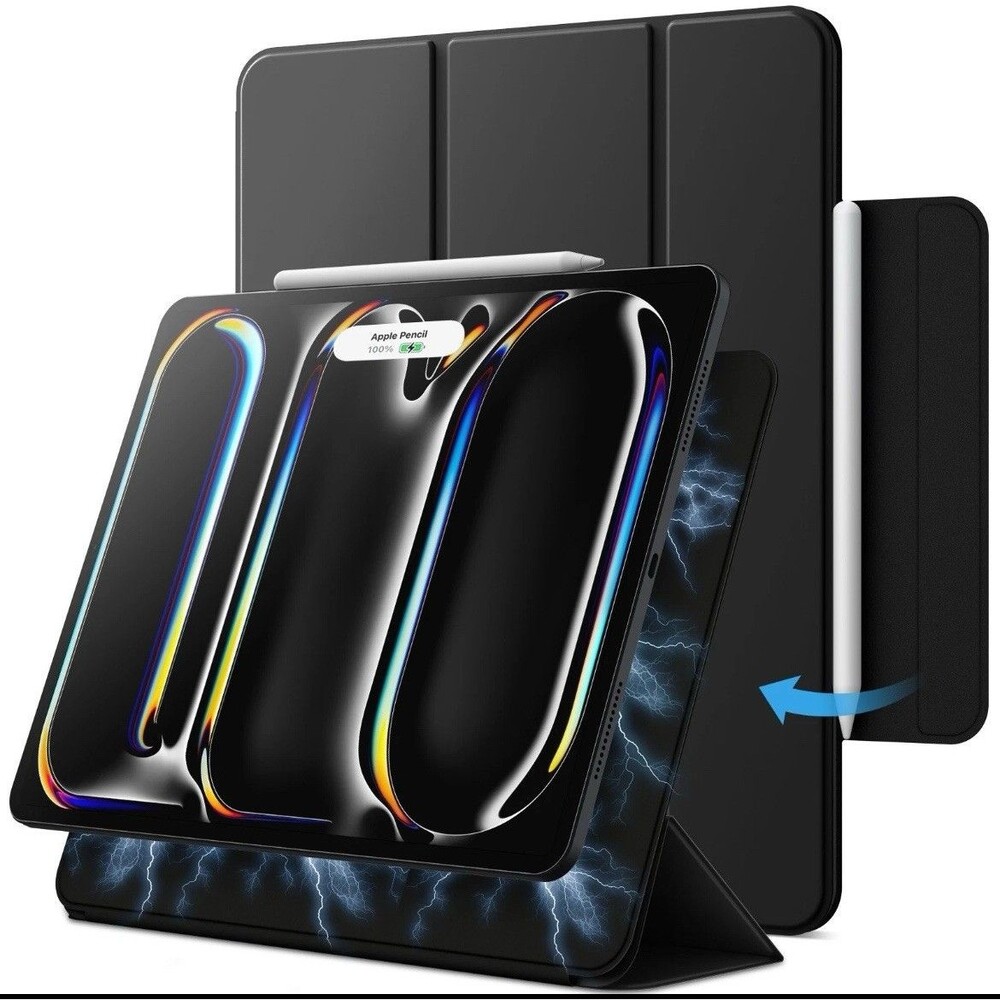 Magnetic Case for iPad Pro 13-Inch M5/M4, Support Pencil Pro and Pencil (USB-C)